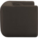 Meridian Abbington Brown Boucle Fabric Chair IMAGE 8