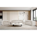 Meridian Abbington Cream Boucle Fabric Chair IMAGE 16