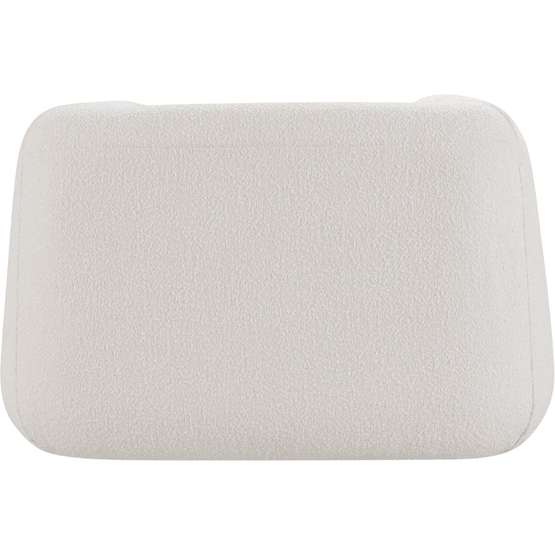 Meridian Abbington Cream Boucle Fabric Chair IMAGE 6