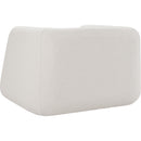 Meridian Abbington Cream Boucle Fabric Chair IMAGE 7