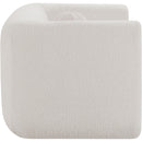 Meridian Abbington Cream Boucle Fabric Chair IMAGE 8