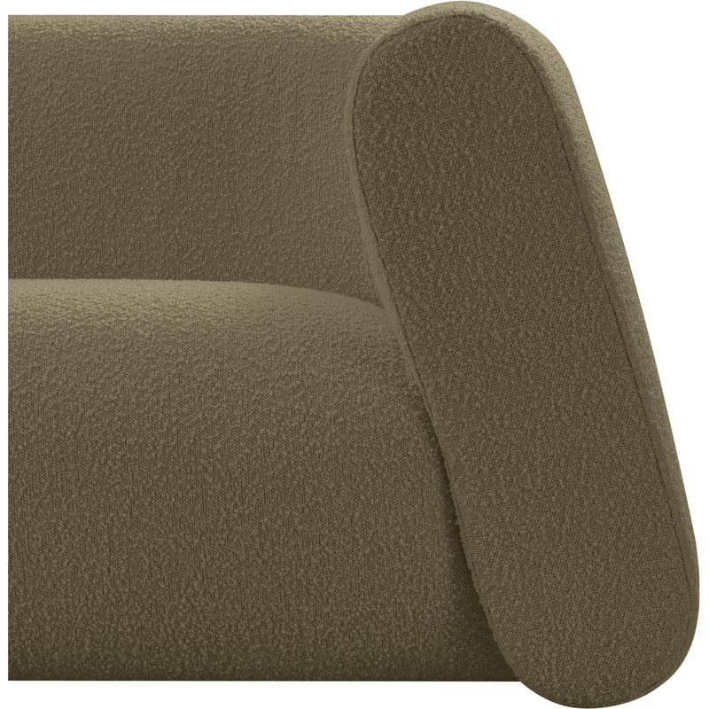 Meridian Abbington Olive Boucle Fabric Chair IMAGE 11
