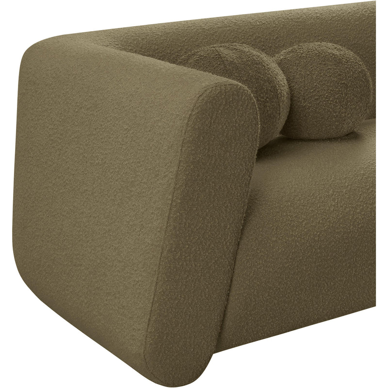 Meridian Abbington Olive Boucle Fabric Chair IMAGE 13