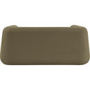 Meridian Abbington Olive Boucle Fabric Loveseat IMAGE 6