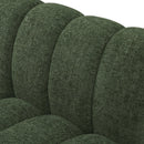 Meridian Quinn Green Chenille Fabric Modular Sectional IMAGE 8