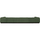 Meridian Quinn Green Chenille Fabric Modular Sectional IMAGE 3