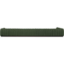 Meridian Quinn Green Chenille Fabric Modular Sectional IMAGE 3