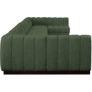 Meridian Quinn Green Chenille Fabric Modular Sectional IMAGE 7