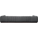 Meridian Quinn Grey Chenille Fabric Modular Sectional IMAGE 3