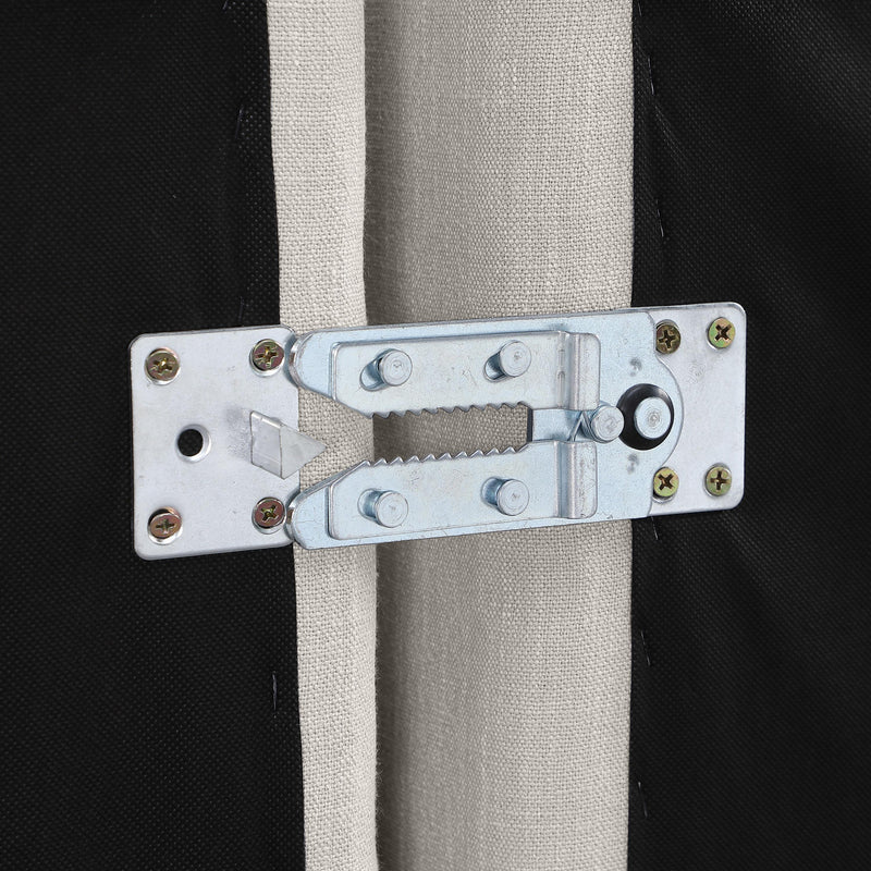 Meridian Indulge Cream Linen Textured Fabric Modular Sectional IMAGE 7