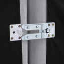 Meridian Indulge Grey Linen Textured Fabric Modular Sectional IMAGE 8