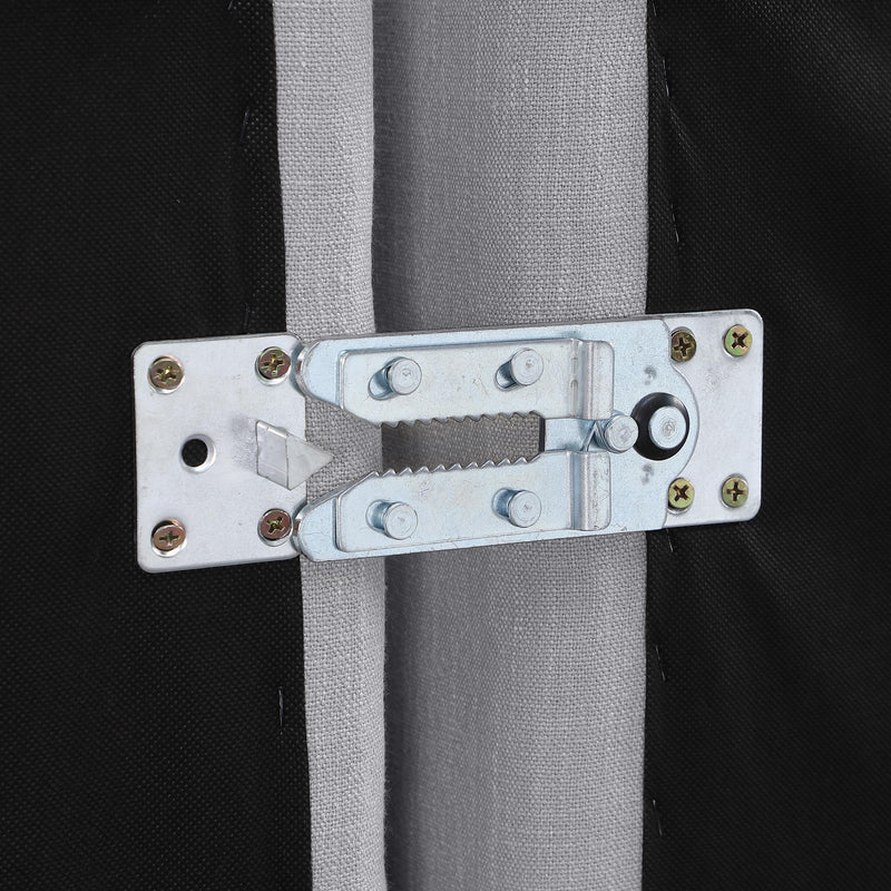 Meridian Indulge Grey Linen Textured Fabric Modular Sectional IMAGE 8