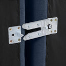 Meridian Indulge Navy Linen Textured Fabric Modular Sectional IMAGE 6