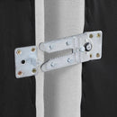 Meridian Indulge White Linen Textured Fabric Modular Sofa IMAGE 6