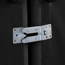 Meridian Indulge Black Vegan Leather Armless Chair IMAGE 7