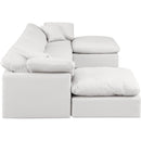 Meridian Indulge Cream Vegan Leather Modular Sectional IMAGE 5