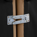 Meridian Indulge Tan Vegan Leather Modular Sectional IMAGE 7