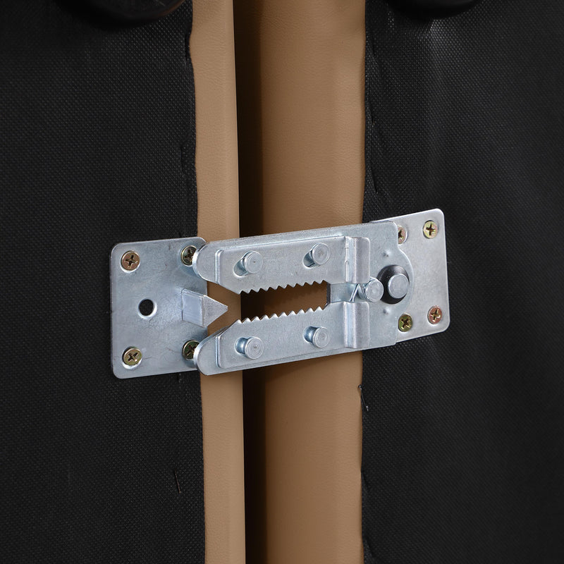 Meridian Indulge Tan Vegan Leather Modular Sectional IMAGE 8