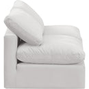 Meridian Indulge Cream Velvet Modular Sofa IMAGE 5