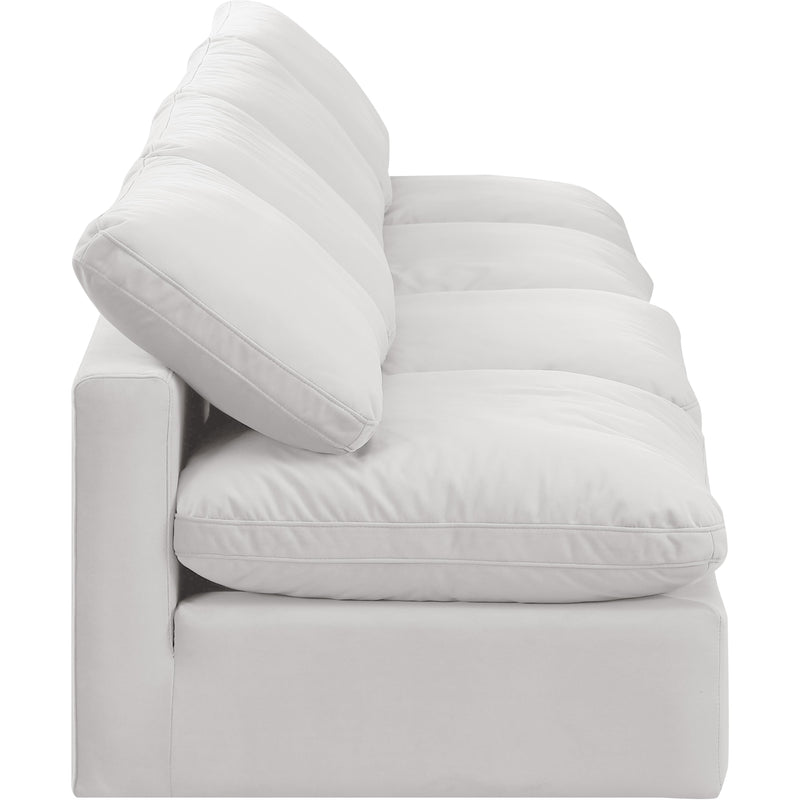 Meridian Indulge Cream Velvet Modular Sofa IMAGE 5