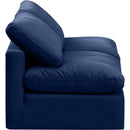 Meridian Indulge Navy Velvet Modular Sofa IMAGE 5