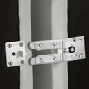 Meridian Comfy Grey Linen Textured Fabric Modular Sectional IMAGE 6