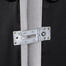 Meridian Comfy White Linen Textured Fabric Modular Sectional IMAGE 6