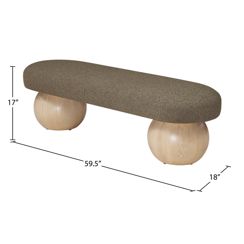 Meridian Bowie Olive Bench IMAGE 7