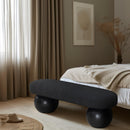 Meridian Bowie Black Bench IMAGE 2