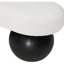 Meridian Bowie Cream Bench IMAGE 5