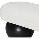 Meridian Bowie Cream Bench IMAGE 6