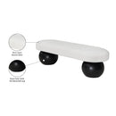 Meridian Bowie Cream Bench IMAGE 8