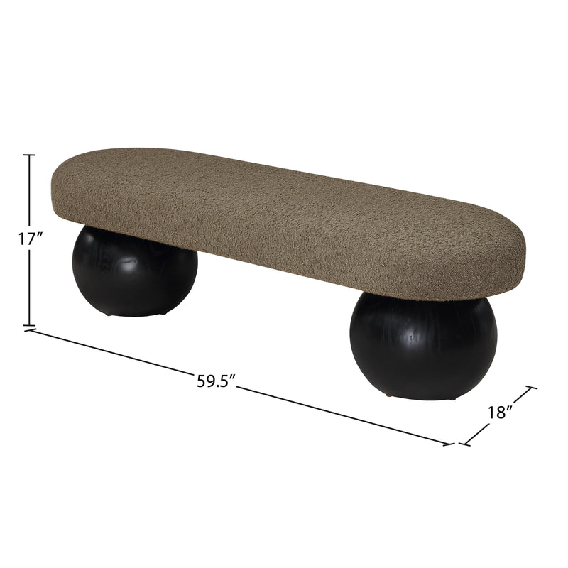 Meridian Bowie Olive Bench IMAGE 7