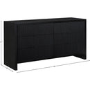 Meridian Fairfax Black Dresser IMAGE 11
