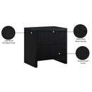 Meridian Fairfax Black Night Stand IMAGE 10