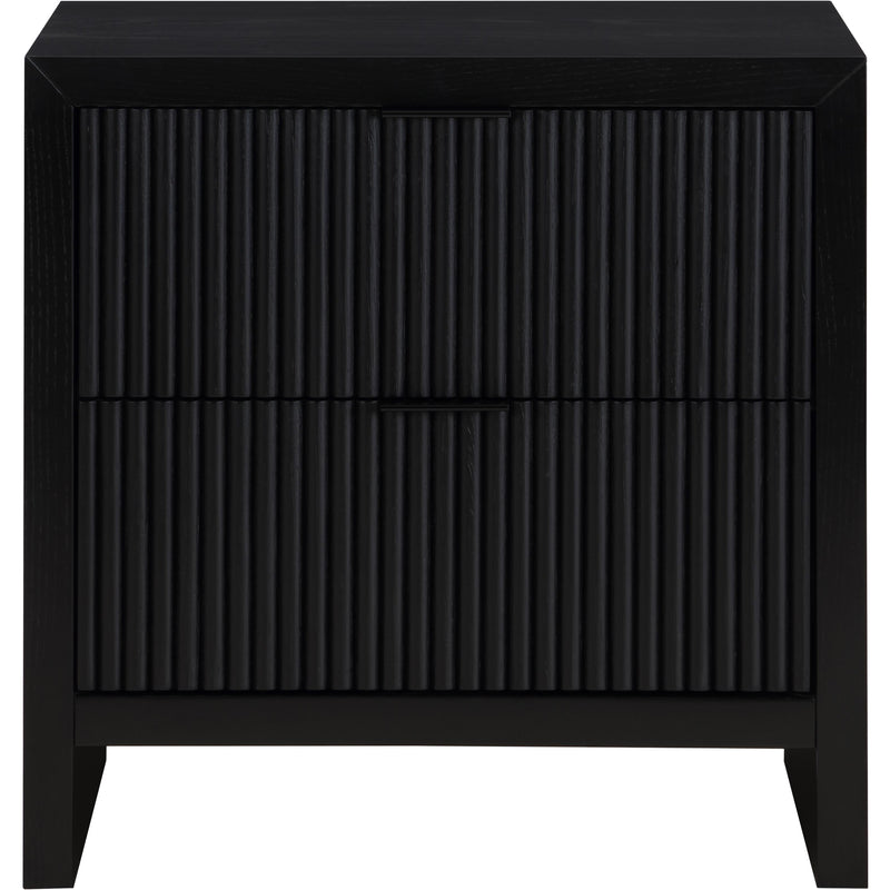 Meridian Fairfax Black Night Stand IMAGE 3