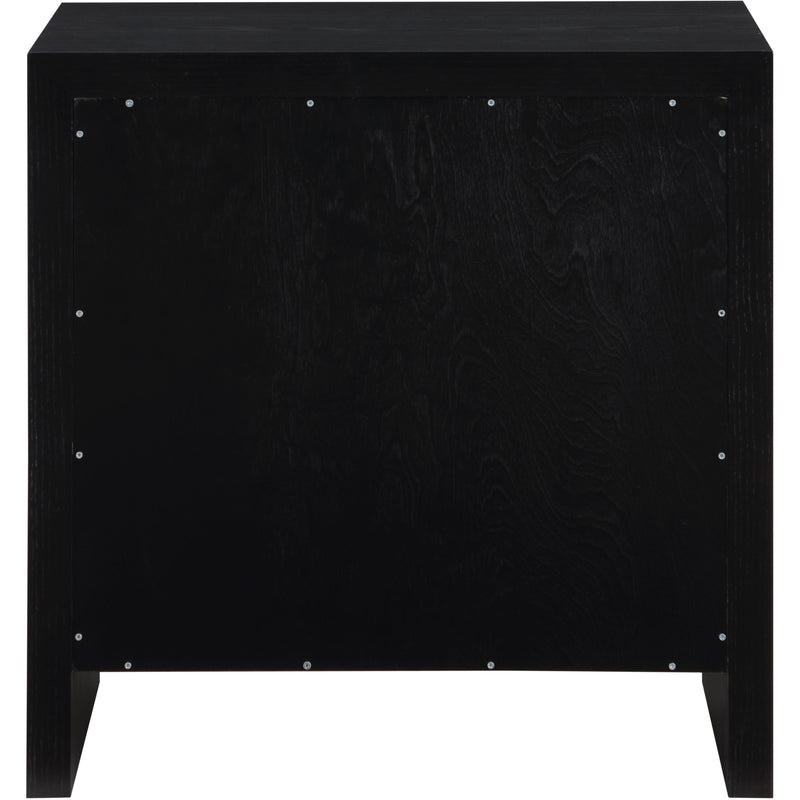Meridian Fairfax Black Night Stand IMAGE 6