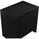 Meridian Fairfax Black Night Stand IMAGE 7