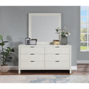 Meridian Fairfax Cream Mirror IMAGE 2