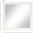 Meridian Fairfax Cream Mirror IMAGE 5