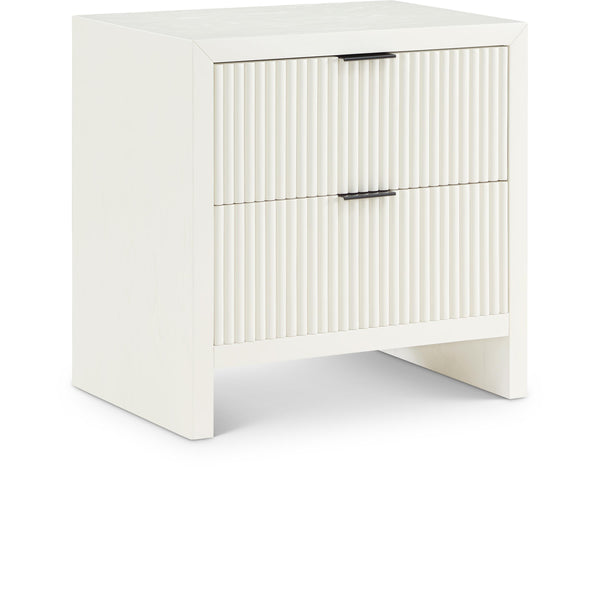 Meridian Fairfax Cream Night Stand IMAGE 1