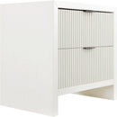 Meridian Fairfax Cream Night Stand IMAGE 8