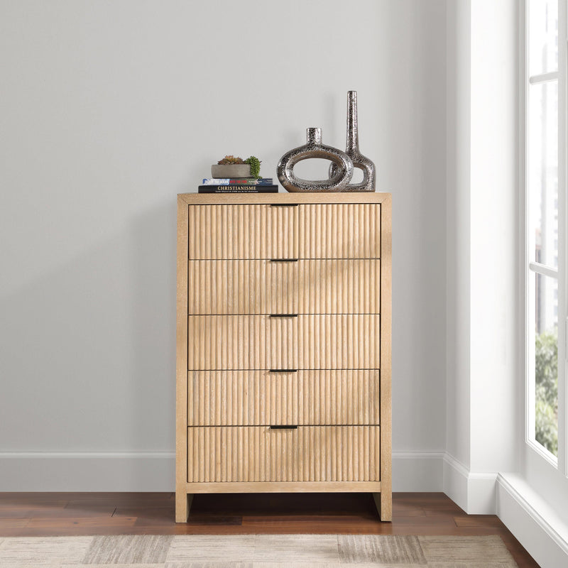 Meridian Fairfax Natural Chest IMAGE 2