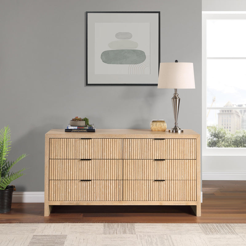 Meridian Fairfax Natural Dresser IMAGE 2