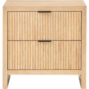 Meridian Fairfax Natural Night Stand IMAGE 3