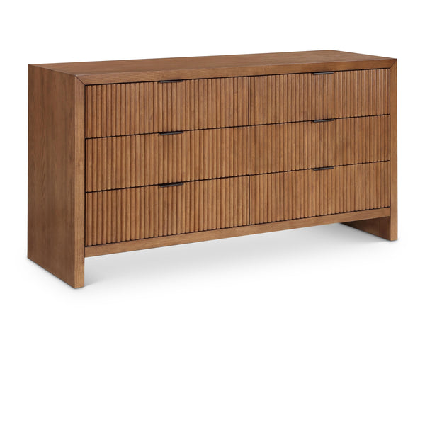 Meridian Fairfax Walnut Dresser IMAGE 1