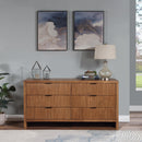 Meridian Fairfax Walnut Dresser IMAGE 2