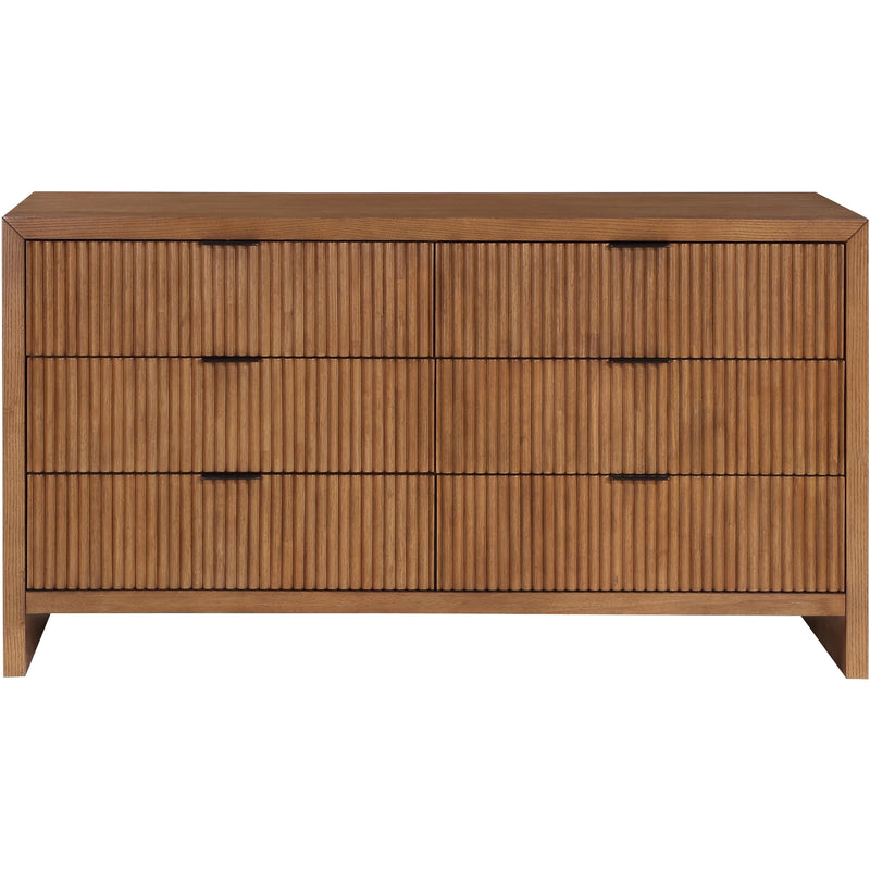 Meridian Fairfax Walnut Dresser IMAGE 3