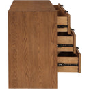 Meridian Fairfax Walnut Dresser IMAGE 6