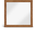 Meridian Fairfax Walnut Mirror IMAGE 1